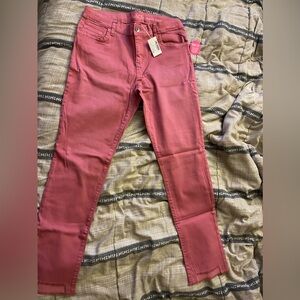 Never worn Girls Stretch Jeans